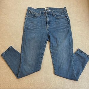 J Crew Denim Toothpick Jean size 31